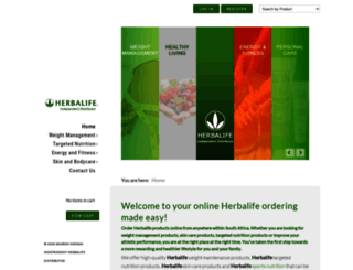 herbal-direct.co.za screenshot