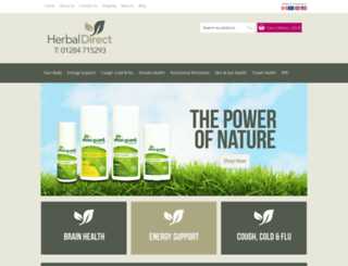 herbal-direct.com screenshot