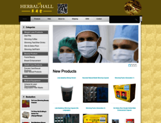 herbal-hall.com screenshot