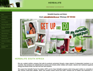 herbal-sa.co.za screenshot