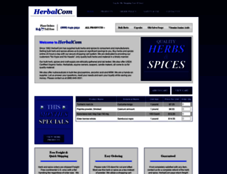 herbalcom.com screenshot