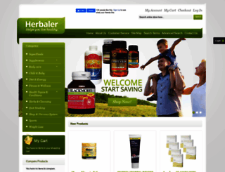 herbaler.com screenshot