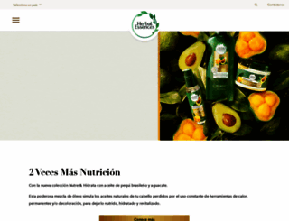 herbalessences.com.mx screenshot