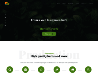 herbalgreece.com screenshot