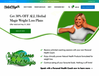 herbalmagic.com screenshot
