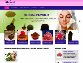 herbalpowderindia.com screenshot