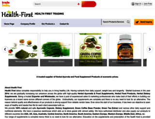 herbalproductindia.com screenshot