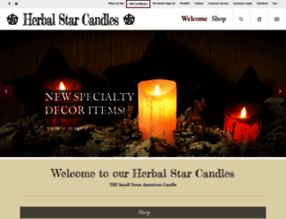 herbalstarcandles.com screenshot