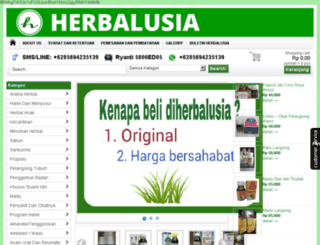 herbalusia.com screenshot