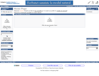 herbanet.vstore.ca screenshot