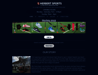 herbertsports.co.uk screenshot