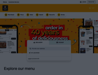 herbiespizza.com screenshot