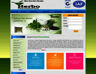 herbopharmaindia.com screenshot