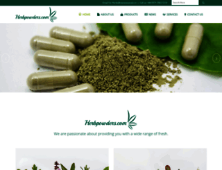 herbpowders.com screenshot