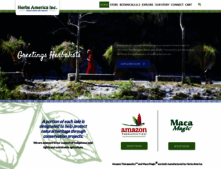herbs-america.com screenshot