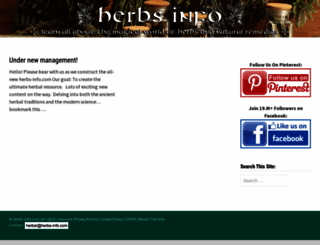 herbs-info.com screenshot