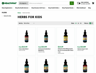 herbsforkids.com screenshot