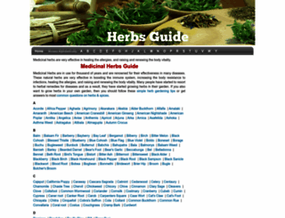 herbsguide.net screenshot