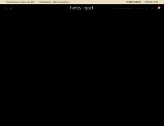 herbsofgold.com.au screenshot