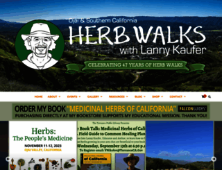 herbwalks.com screenshot