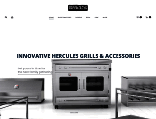 herculesgrills.com screenshot