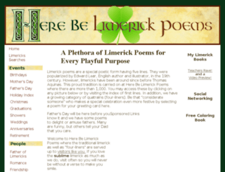 here-be-limerick-poems.com screenshot