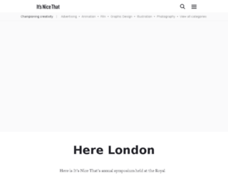 here-london.com screenshot