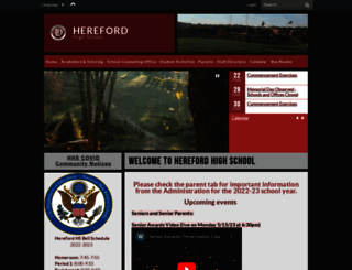 herefordhs.bcps.org screenshot