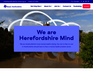herefordshire-mind.org.uk screenshot