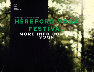 herefordyogafestival.co.uk screenshot