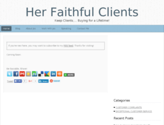 herfaithfulcustomers.com screenshot