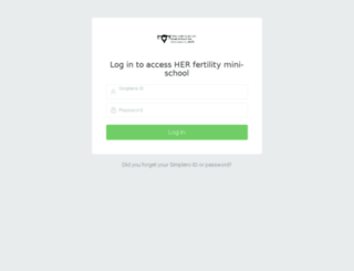 herfertilityminischool.zenlearn.com screenshot