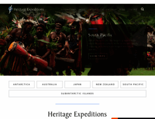 heritage-expeditions.com screenshot