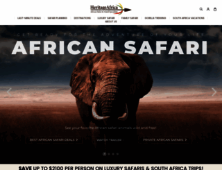 heritageafrica.com screenshot