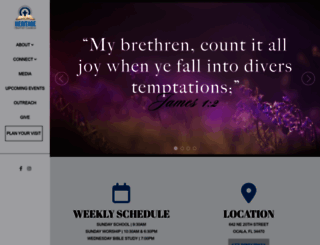 heritagebapchurch.org screenshot