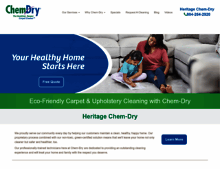 heritagechemdry.com screenshot