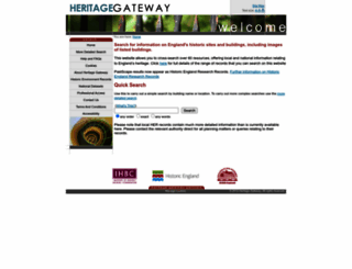 heritagegateway.org.uk screenshot