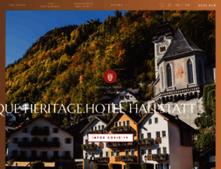 heritagehotel.at screenshot
