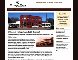 heritagehousesd.com screenshot