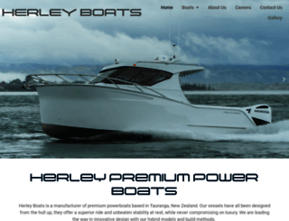 herleyboats.com screenshot