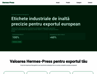 hermes-press.com screenshot