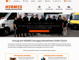 hermes-umzuege.ch screenshot
