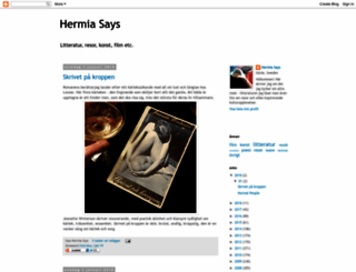 hermiasay.blogspot.se screenshot