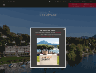 hermitage-luzern.ch screenshot