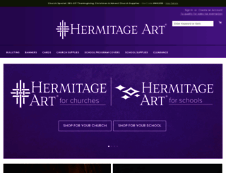 hermitageart.com screenshot