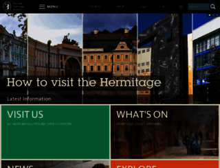 hermitagemuseum.org screenshot