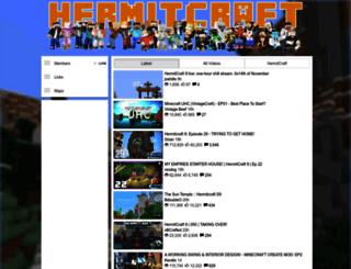hermitcraft.com screenshot