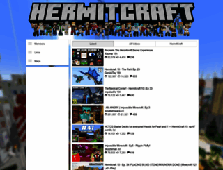 hermitcraft.com screenshot