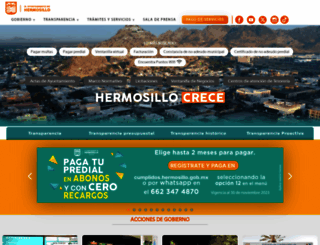 hermosillo.gob.mx screenshot