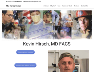 herniasurgery.com screenshot
